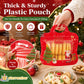 💖LAST DAY SALE 50% OFF!!🎁Easy Fill, Easy Seal🎄 Festive Self-Seal Treat Bags – Santa & Snowman Print | Resealable, Food-Safe & Perfect for Cookies, Chocolates & Little Gifts 🎅⛄
