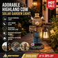 🐮Limited-Time Sale: 50% OFF✨ Solar Highland Cow Night Light – Adorable Garden Lantern That Glows Automatically at Night