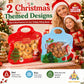 💖LAST DAY SALE 50% OFF!!🎁Easy Fill, Easy Seal🎄 Festive Self-Seal Treat Bags – Santa & Snowman Print | Resealable, Food-Safe & Perfect for Cookies, Chocolates & Little Gifts 🎅⛄