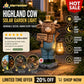 🐮Limited-Time Sale: 50% OFF✨ Solar Highland Cow Night Light – Adorable Garden Lantern That Glows Automatically at Night