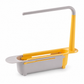 ⏳Last Day Special Price:£11.99!!!💥2-in-1 Sink Organizer Rack – Expandable Sponge Holder & Kitchen Towel Drying Bar