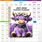 🏆Surprise Price: Only £8.99!!!🐮 2026–2030 Monthly Planner ✨ Cute Highland Cow 5-Year Calendar | Large Monthly Blocks for Long-Term Planning