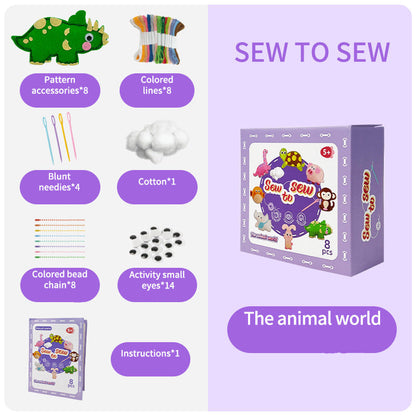 🏆Surprise Price: Only £9.99!!!🧵DIY Doll Sewing Toys⭐Make Your Own Soft Doll