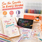 🔥LAST DAY SALE ONLY ￡6.99!!✨50K+ SOLD!🎁Glitter Gel Pen Set – Smooth Writing 🎨