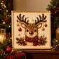 🎄Christmas Special Price￡7.99!!!🧘Relaxing & Beginner-Friendly - 🎨💎DIY Christmas Pearl Diamond Painting Art Kit🎅