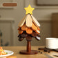 🎄Early Christmas Pre Sale￡9.99!!☃️Foldable Wooden Tree-Shaped Trivet Set for Hot Dishes & Coasters