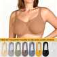 🌸🌸Last Day Special Price £7.99💐Women's Elegant Sheer Full Coverage Plus Size Bra