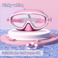 👓SUMMER GIFT – ONLY £8.99!!🏆#1 Bestselling🏊‍♀️HD children's large frame waterproof and anti-fog swimming goggles