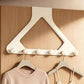 🏆Surprise Price: Only £9.99!!!🌈Cream Over the Door Hook Organizer Rack Heightened and Reinforced Punch Free Heavy Duty Coat Hat and Bag Hanging Rack for Bedroo🚪
