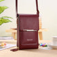 👜Last Day Promotion:ONLY ￡7.99!!💧 Simple and elegant women's touchscreen crossbody phone wallet📱