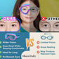 👓SUMMER GIFT – ONLY £8.99!!🏆#1 Bestselling🏊‍♀️HD children's large frame waterproof and anti-fog swimming goggles