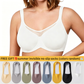 🌸🌸Last Day Special Price £7.99💐Women's Elegant Sheer Full Coverage Plus Size Bra