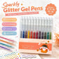 🔥LAST DAY SALE ONLY ￡6.99!!✨50K+ SOLD!🎁Glitter Gel Pen Set – Smooth Writing 🎨