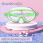 👓SUMMER GIFT – ONLY £8.99!!🏆#1 Bestselling🏊‍♀️HD children's large frame waterproof and anti-fog swimming goggles
