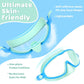 👓SUMMER GIFT – ONLY £8.99!!🏆#1 Bestselling🏊‍♀️HD children's large frame waterproof and anti-fog swimming goggles