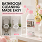 🏆Surprise Price: Only £ 7.99!!!🛁🧹 50% OFF! Bathroom Cleaner Spray – dissolves limescale, soap scum & water stains without scrubbing. Multi-surface for glass, tiles & taps – leaves a fresh botanical scent. Gentle formula, no harsh fumes! ✨💪