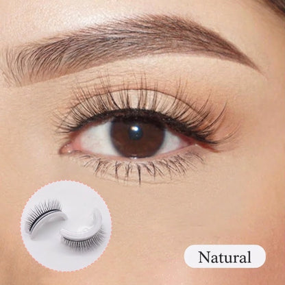 ⏳Limited-time sale ONLY ￡6.99!!🌸Self-Adhesive Reusable Lashes – 3-Sec Application, No Glue Needed