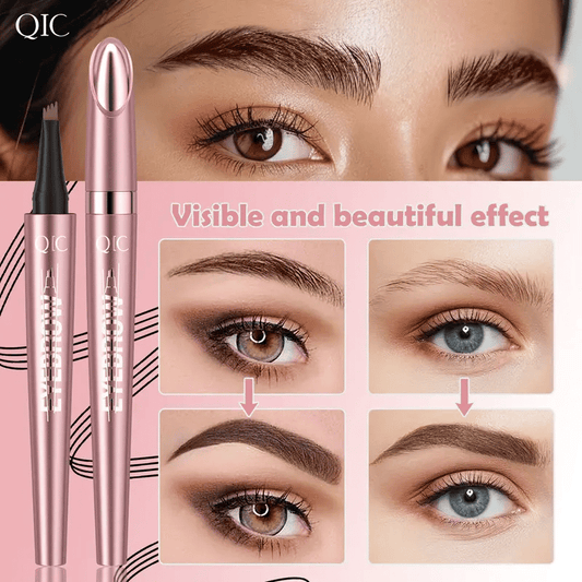 🥳LAST DAY BUY 1 GET 1 FREE💞50K+ SOLD!💥✨3D Natural-Looking Eyebrow Pencil– 4-prong tip creates natural hair-like strokes. Waterproof, smudge-proof & lasts 24h