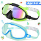 👓SUMMER GIFT – ONLY £8.99!!🏆#1 Bestselling🏊‍♀️HD children's large frame waterproof and anti-fog swimming goggles