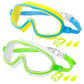 👓SUMMER GIFT – ONLY £8.99!!🏆#1 Bestselling🏊‍♀️HD children's large frame waterproof and anti-fog swimming goggles