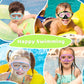 👓SUMMER GIFT – ONLY £8.99!!🏆#1 Bestselling🏊‍♀️HD children's large frame waterproof and anti-fog swimming goggles