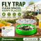 🔌Last Day Special Price:£8.99!!!✅ Reusable fly trap—no electricity, no poison! 🏠 Safe to use in the kitchen and around children and pets.