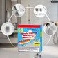 🥳Last Day Buy 1 Get 1 Free!!💞Powerful Cleaning Effervescent Tablets for Pipe, Fast Dissolve Hair Grease Clogs, Deodorizing Antibacterial Pipe Cleaner for Sink Toilet Floor Drain
