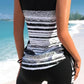🔥Last Day Special Price:£ 14.99!!!🎁Women's Printed Tankini Swimsuit – 2-Piece Tummy Control Set 🌸