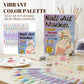 🎨Last Day Special Price:£7.99!!!💞50K+ SOLD!✨Dual-Tip Nail Art Marker Pen Set Quick‑dry, no UV lamp. Fine & brush tips. 12/24 vibrant colors. Easy DIY at home. No smudges, just art! 💅🖌️