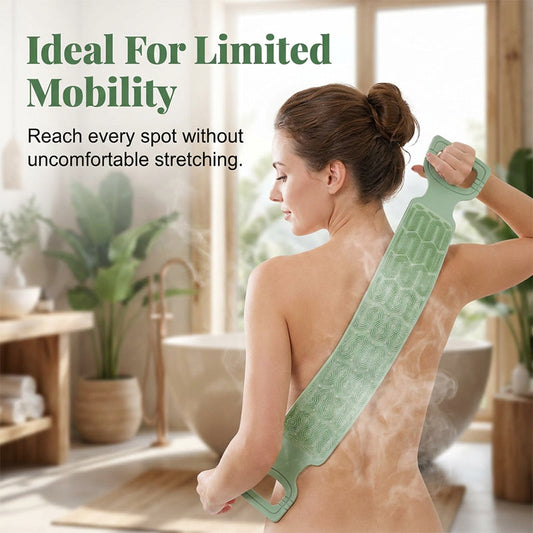 🏆Surprise Price: Only £8.99!!!🛁Deep Cleansing Silicone Back Scrubber🫧🧼