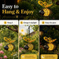 🌙 🐝Surprise Price: Only £10.99!!!🍃🪴Hanging Solar Bee Light – Warm Amber Glow, Flicker-Free, Perfect for Garden Parties, Camping, or Kids’ Rooms – Spread Joy Day and Night 🌞🌜
