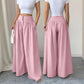⏳Limited-time Special Price:£15.99!!!💥🌷Elegant Discount-🌼Women's High-Waist Pleated Wide-Leg Pants🌸