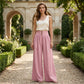 ⏳Limited-time Special Price:£15.99!!!💥🌷Elegant Discount-🌼Women's High-Waist Pleated Wide-Leg Pants🌸