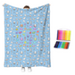 🎄Christmas Best Gift Idea￡8.99!!🎁💯 Personalised Colouring Blanket – The Unique DIY Gift They’ll Love