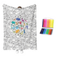 🎄Christmas Best Gift Idea￡8.99!!🎁💯 Personalised Colouring Blanket – The Unique DIY Gift They’ll Love