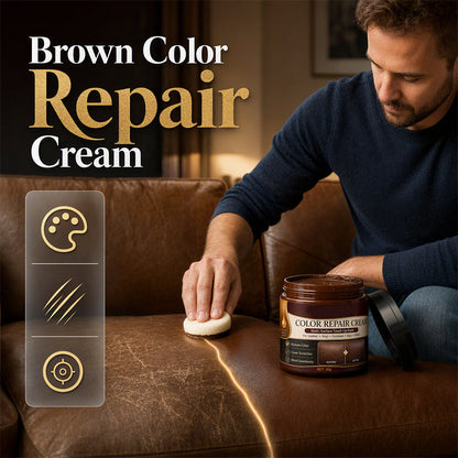 🥳Last Day Buy 1 Get 1 Free!!💞Brown Leather Color Repair Cream
