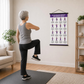 🏆Surprise Price: Only £7.99!!!🧍Almost Gone-💥⏰Tai Chi Workout Poster for Seniors