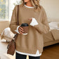 ⏳ Limited Time 50% Off! 💗Women's Loose Faux Two-Piece Sweatshirt 