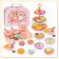🎄Christmas Pre Sale 50% Off!!☃️Unicorn Castle Pretend Teapot Set🫖🍰
