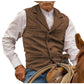 ⏳LAST DAY SALE ONLY￡15.99!🔥✨Men's Vintage Lapel Herringbone Tweed Vest👔🐴
