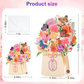 🎄Early Christmas Pre Sale 50% Off !!!☃️3D Pop-Up Musical Flower Bouquet Card with Lights💐