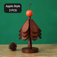 🎄Early Christmas Pre Sale￡9.99!!☃️Foldable Wooden Tree-Shaped Trivet Set for Hot Dishes & Coasters
