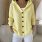 🥳AUTUMN HOT SALE🥳🍂50K+ SOLD!💥50% OFF! 🧥Women's Hooded Button-Up Knit Cardigan🧶