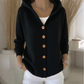 🥳AUTUMN HOT SALE🥳🍂50K+ SOLD!💥50% OFF! 🧥Women's Hooded Button-Up Knit Cardigan🧶