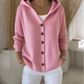 🥳AUTUMN HOT SALE🥳🍂50K+ SOLD!💥50% OFF! 🧥Women's Hooded Button-Up Knit Cardigan🧶