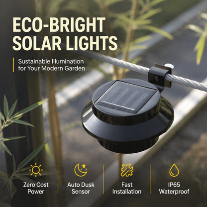 💡LIMITED-TIME 49% OFF! ⏰Light Up Gutters, Fences & Garden Walls — Solar-Powered Outdoor LEDs With No Mains Wiring Needed 🏡✨