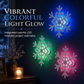 ❄️Christmas Pre Sale￡6.99!!☃️Glowing Snowflake Night Light Wall Stickers🎄