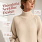 🍂Autumn Surprise Price: Only £15.99!!!🔥Women's Cozy Turtleneck Knit Sweater Dress