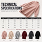 🍂Autumn Surprise Price: Only £15.99!!!🔥Women's Cozy Turtleneck Knit Sweater Dress