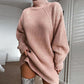🍂Autumn Surprise Price: Only £15.99!!!🔥Women's Cozy Turtleneck Knit Sweater Dress